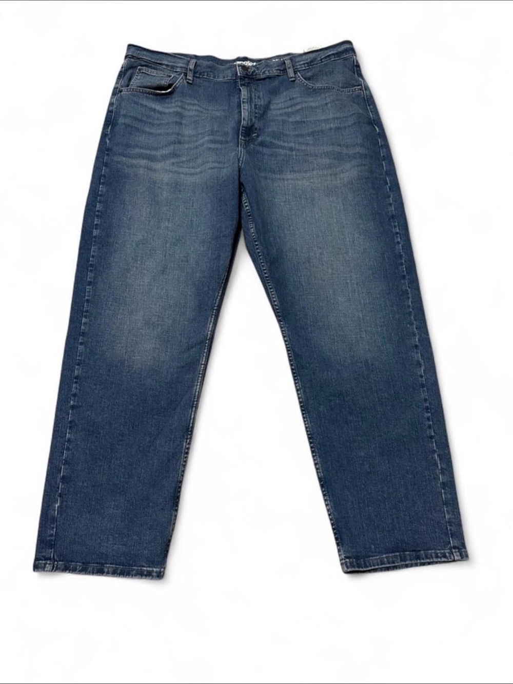 Wrangler Men's Relaxed Fit Blue Jeans